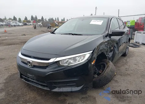2018 Honda Civic Ex z USA, uszkodzony, nr VIN 2HGFC2F77JH543183